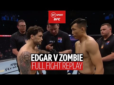 Frankie Edgar v Korean Zombie full fight replay | UFC Busan