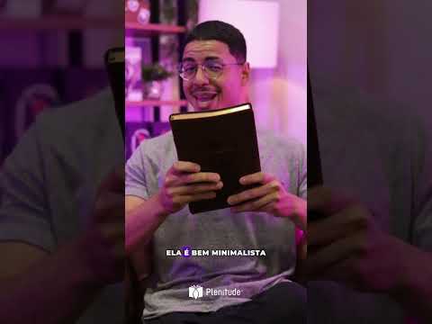 Vídeo: Bíblia Sagrada Slim | NVI | Letra Grande | Couro Soft Marrom Barroca