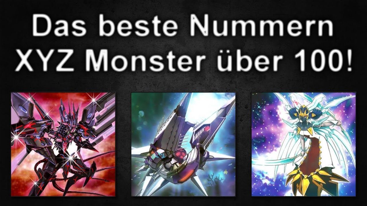 Yu-Gi-Oh! - Das mächtigste Nummern XYZ Monster über 100!