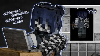 minecraft but the gameplay and audio is separated