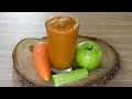 Jugo de zanahoria, manzana verde y apio 🥕🍏🥬 para BAJAR DE PESO Y CUIDAR LA PIEL