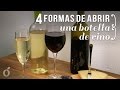 4 formas de abrir una botella de Vino sin Sacacorchos