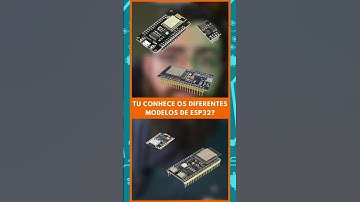 Diferentes modelos de ESP32  #eletrônica #arduino #esp32 #esp32c3 #esp32s3