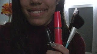 Ambers ASMR: *** Make up ROLE PLAY: Getting your make-up ready for a party!