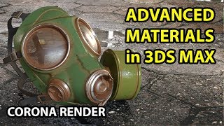 Creating Advanced Materials for gas mask in 3ds max (Bonus Tutorial) screenshot 4