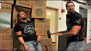 Kevin Nash assaults WWE COO Triple H with a sledgehammer: Raw SuperShow, October 24, 2011