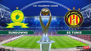Mamelodi Sundowns Vs Es Tunis  Caf Chdanions League 2026 Semi Final   Match  Simulation Pes