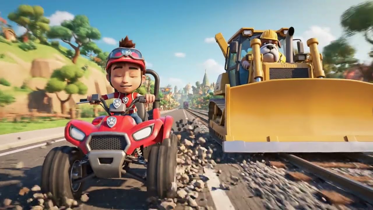 PAW Patrol: Rubble’s Mega Construction Rescue 🏗️🚜✨ | The Great Valley Rockslide!