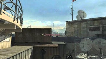 MW3 Spawn Cross Map Throwing Knife On Dome