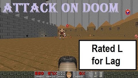 Doom 2: First attempt of Attack on Doom: by Deathclaw886 - some kind of anime tribute map? I dunno