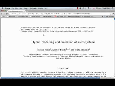 ENGL1143: CSE Citation of Sources from Wiley Library - YouTube