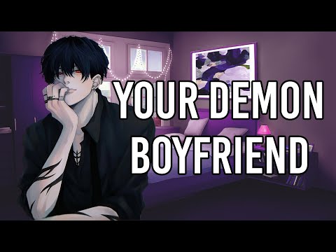 Cuddling With Your Demon Boyfriend 『ASMR/Roleplay』