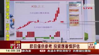 王信傑-0424 總統大選行情啟動 匯鑽科漲停 F-臻鼎.好樂迪創高∣股市群英會∣三立財經台CH88