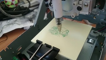 mini CNC plotter from CDrom drives