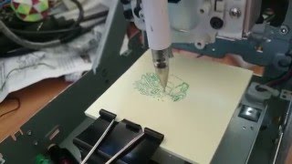 mini CNC plotter from CDrom drives