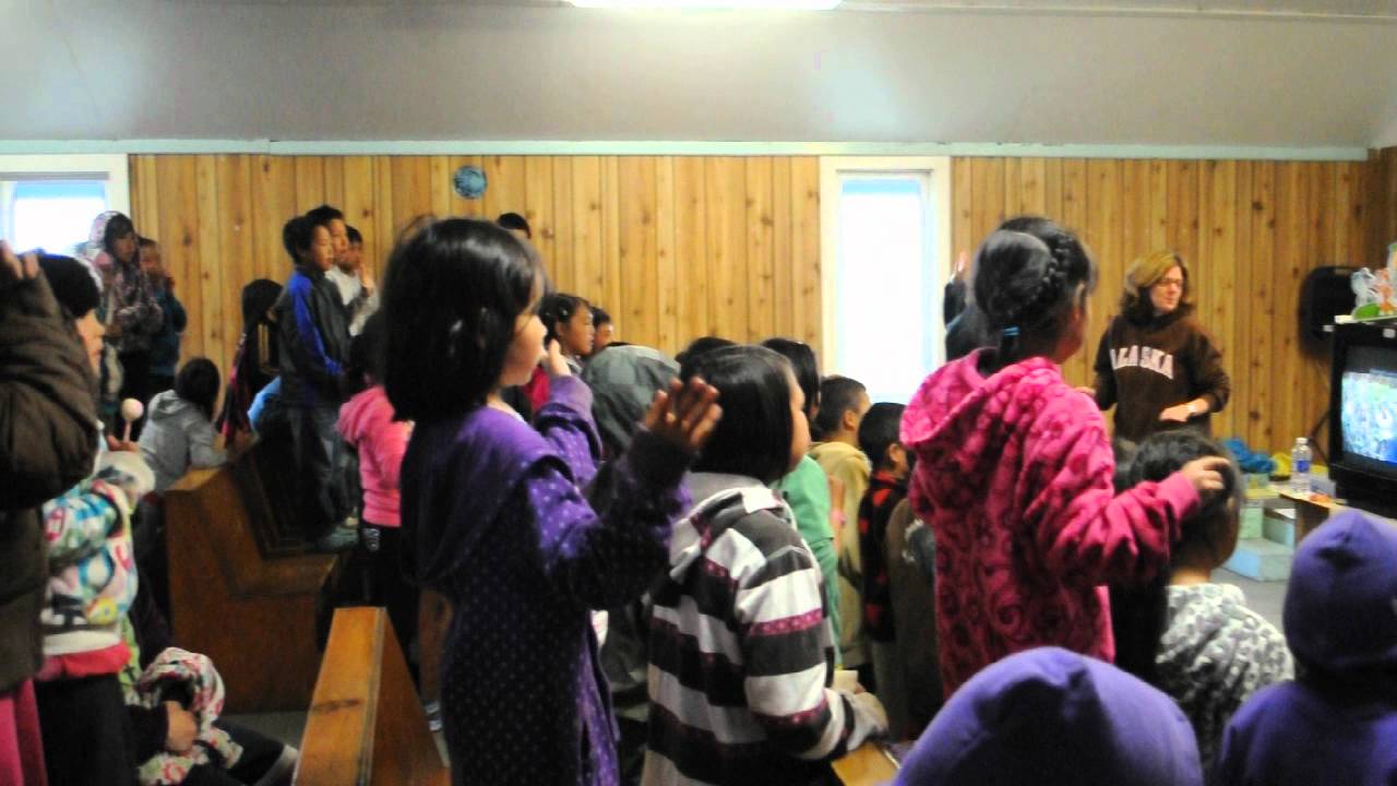 Vacation Bible School Scammon Bay Alaska 2012 YouTube