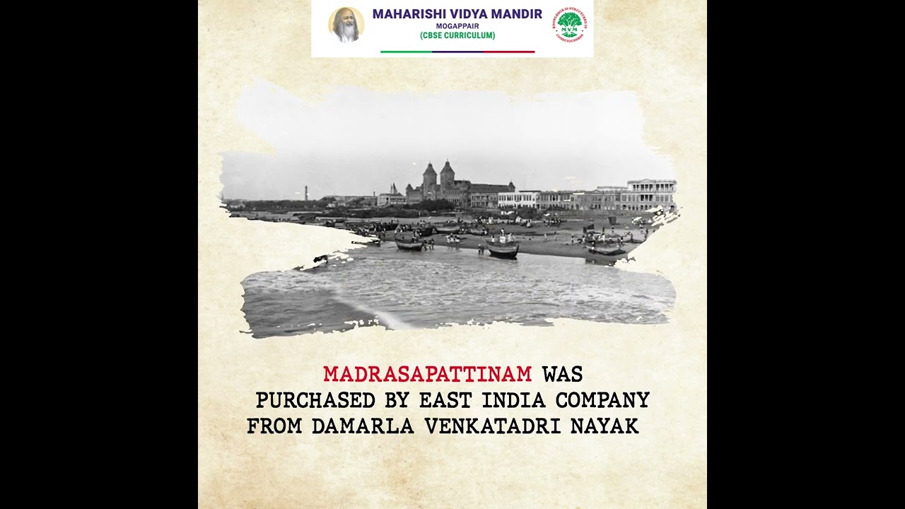 Happy Madras Day 2022 | MVM Mogappair