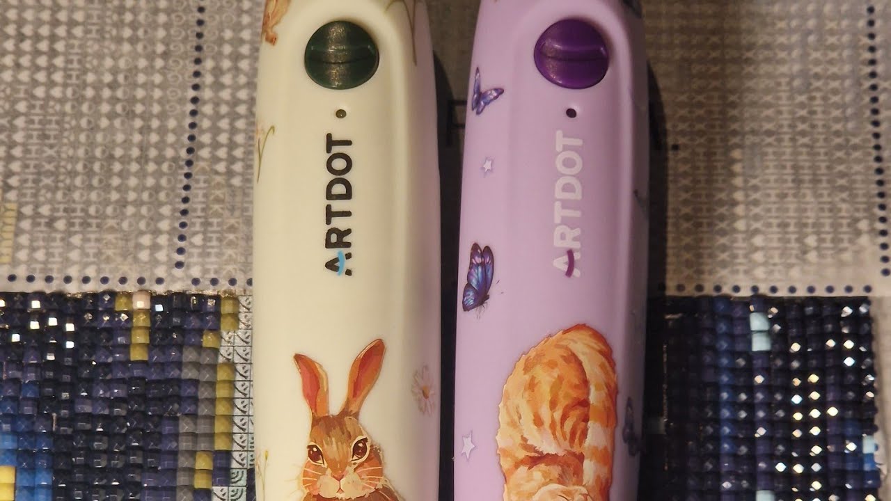 Artdot Vacuum Pen Erste + zweite Version im Einsatz beim Diamondpainting und mein  Fazit  - Review