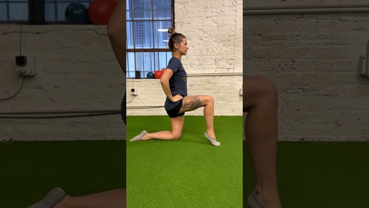 Half Kneeling Calf Raises 