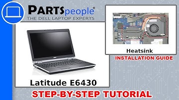 Dell Latitude E6430 (P25G001) Heatsink How-To Video Tutorial