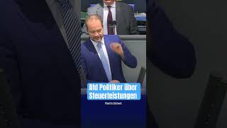 Afd Politiker über Steuergeldverschwendung #afd #politik #deutschland
