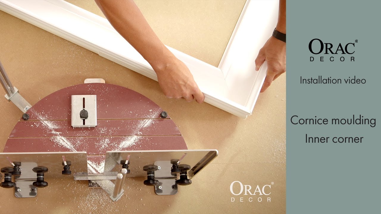 How To Install Inner Corners Of Cornice Mouldings For Pros Orac Decor Installation Video
