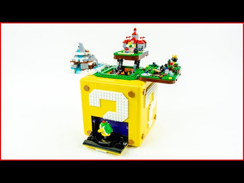 モブサイコ LEGO 71395 Super Mario 64 Question Mark Block Speed Build