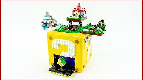 LEGO 71395 Super Mario 64 Question Mark Block Speed Build for Collectors - Brick Builder