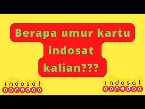 cara cek umur kartu indosat