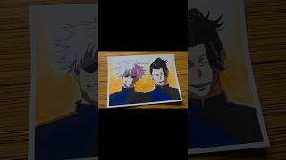 Gojo and geto #art #gojo #anime