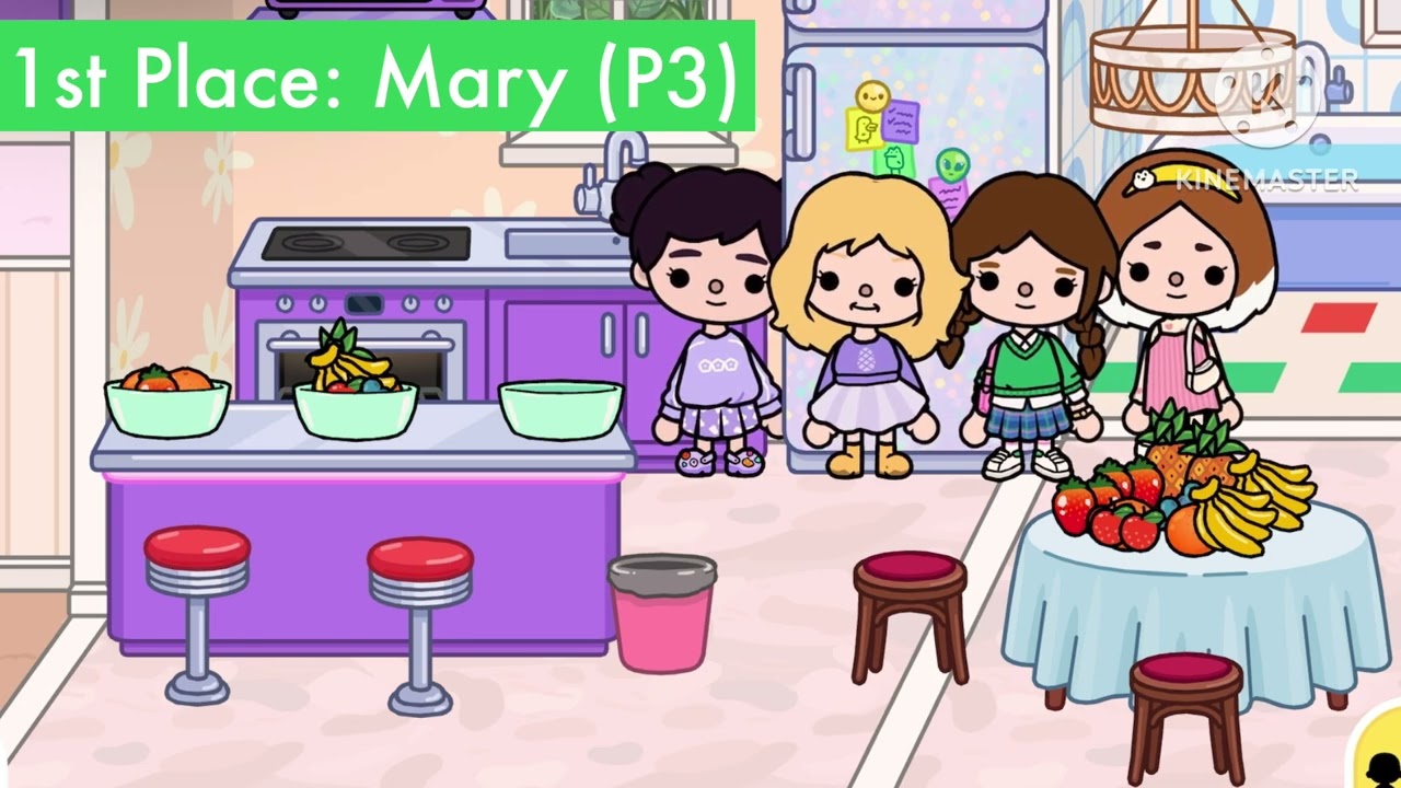 Wii Party U Minigame: Balanced Diet (Recreated in Toca Life World) #tocaboca #wiipartyu