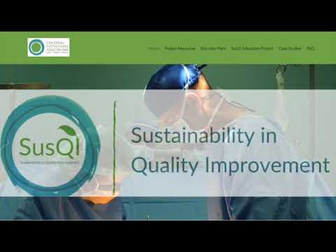 The CSH Sustainable Quality Improvement SusQI Framework by The Centre for Sustainable Healthcare