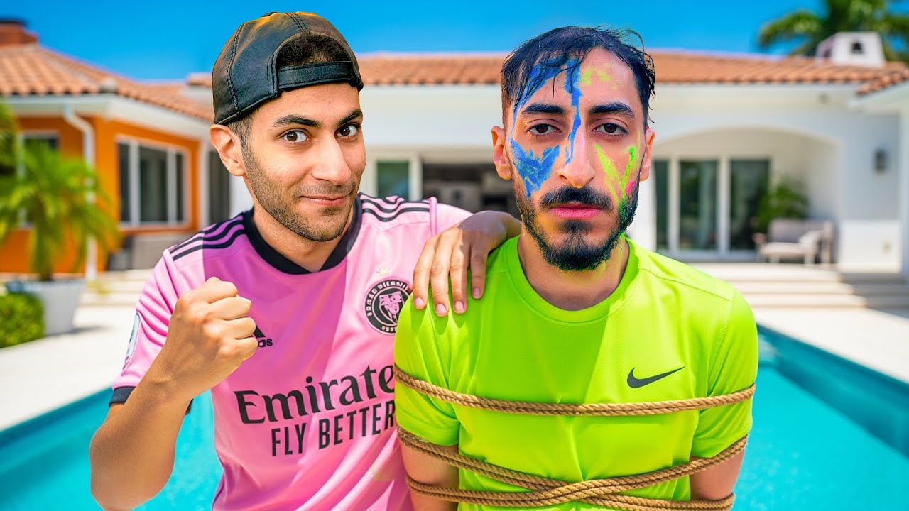 مقلب في براء وأخيراً😱 | ربطناه ورسمنا على وجهو 😂