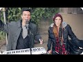 Annie - "It's The Hard-Knock Life" Loop Pedal Cover (HOBO VERSION) Danny Padilla & Ally Hills