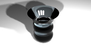 Maya tutorial : How to model, texture and light a glass vase in Maya