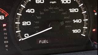 Check Fuel Cap Message on Honda