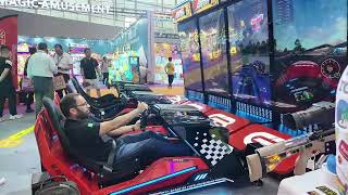Chasing Speed Racing Arcade Machine Debuts at AAA 2026 | YUTO Games