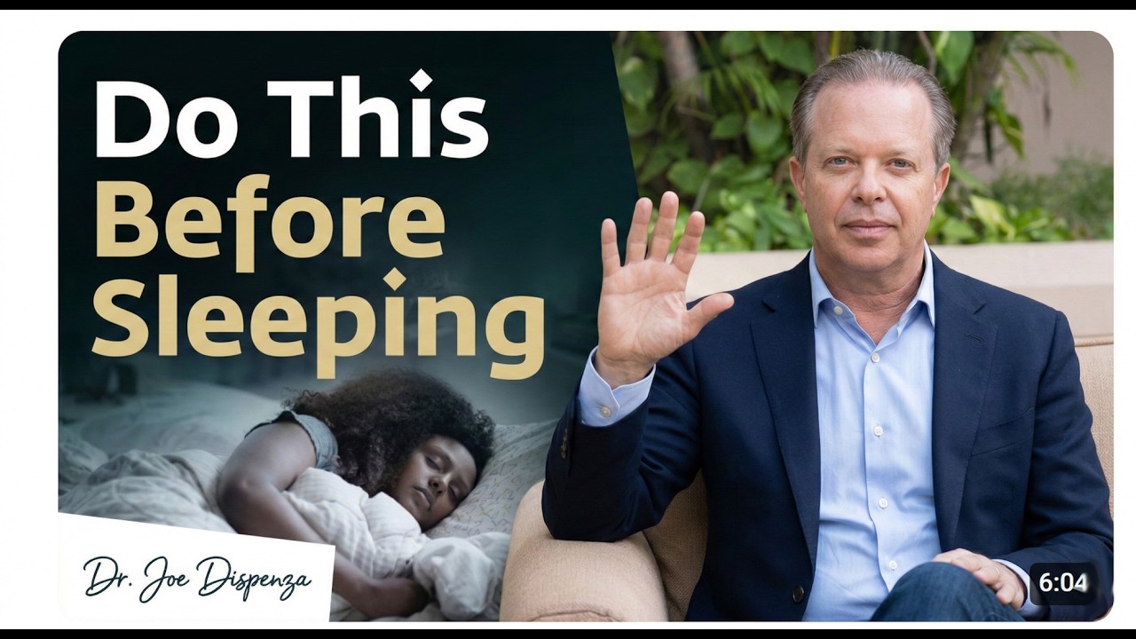 What To Do 10 Minutes Before Sleeping | Dr. Joe Dispenza