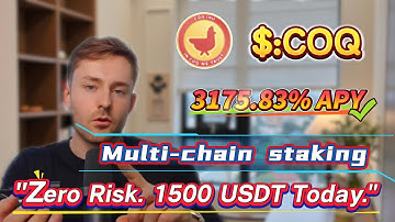 Easiest COQ Staking Profit Method! 3175.83% Yield, No Skills, Start Easily!