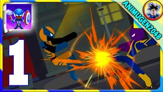 SUPREME STICKMAN: Stick Shadow 2 | Fighting Gameplay Walkthrough part 1 | Animugen2048 screenshot 1