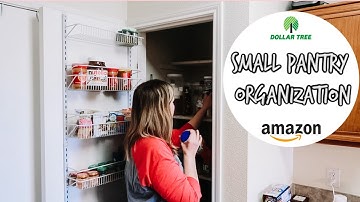 DOLLAR TREE PANTRY ORGANIZATION | Clean & Organize with Me 2020