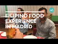 Spanish speakers try Filipino food for the first time | Madrid, Spain