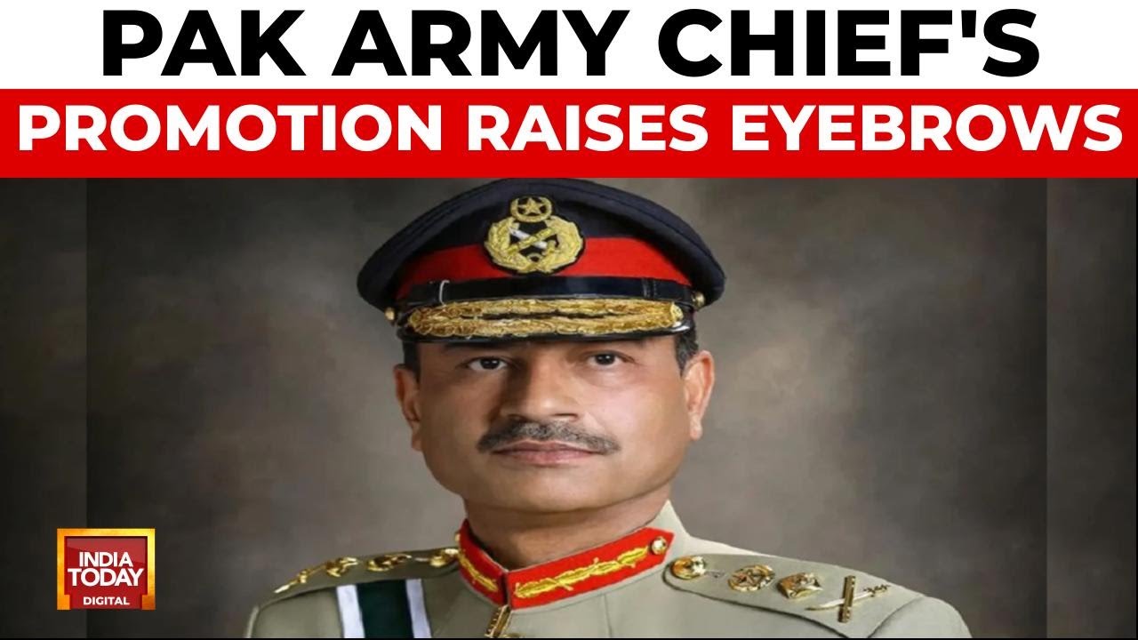 Pakistan Army Chief Promoted To Field Marshal Despite Operation Sindoor Blow