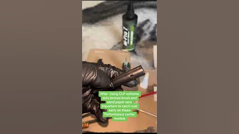 How to Remove Rust on Your Pistol/Rifle #shortsvideo #shorts #howto