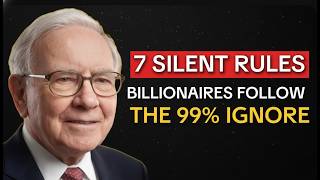 Warren Buffett: 7 Rules Billionaires Use in Silence. (The 99% Don't Know)