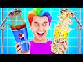 WEIRD WAYS TO SNEAK FOOD FROM ANYONE || Funny Situations And Crazy DIY Crafts Ideas By 123GO! TRENDS