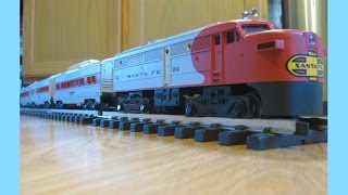 LIONEL DIESEL LOCOMOTIVE WARBONNET SANTA FE #212 PASSENGER TRAIN REVIEW