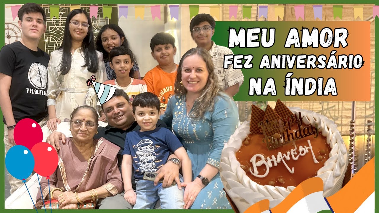 COMEMORANDO O ANIVERSÁRIO DO MEU MARIDO INDIANO! BRASILEIRA NA ÍNDIA | ALESSANDDRA NIIRWAAN