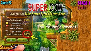 Game Arcade PC Supercow Indonesia || Stage 1 Level 1 screenshot 2