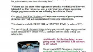 Free Wordpress RSS Plugin Giveway, with no catches!